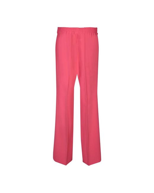 Alberto Biani Pink Wide Trousers