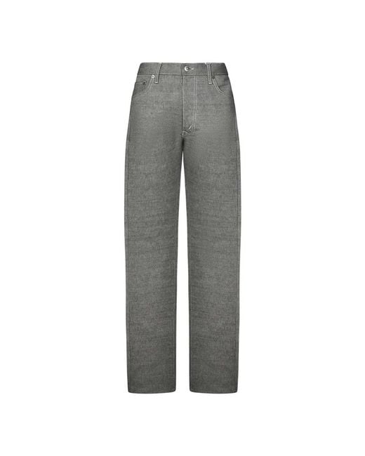 Maison Margiela Gray Straight Jeans