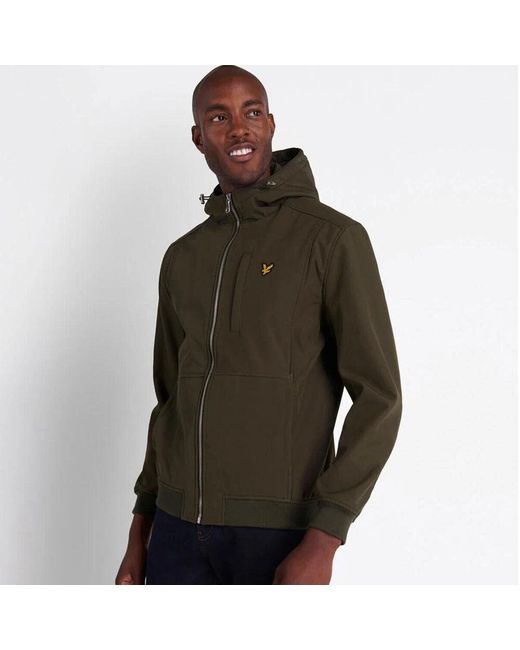 Lyle & Scott Green Zip-Throughs for men