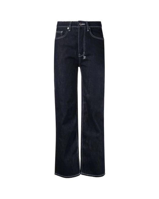 Straight jeans Ksubi de color Blue