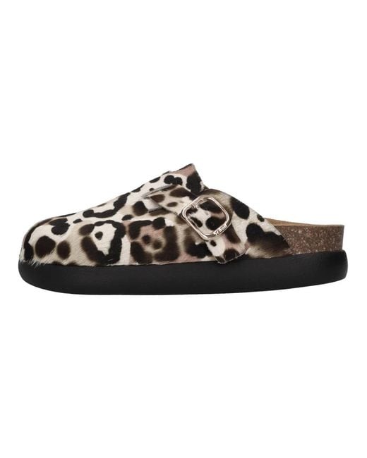 Scholl Black Mules