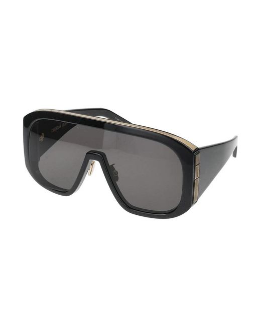 Dior Accessoires ,Veelkleurig ,Graphique M2U Mask Zonnebril in het Gray
