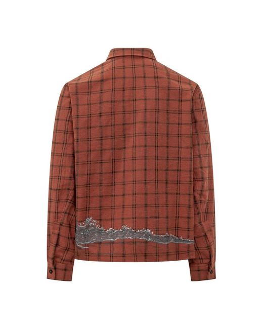 Amiri Brown Casual Shirts for men