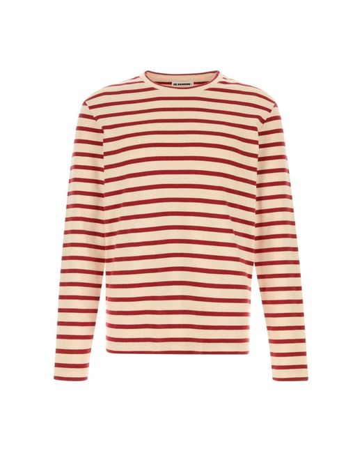 Jil Sander Multicolor Round-Neck Knitwear for men