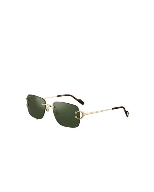 Cartier Green Sunglasses for men