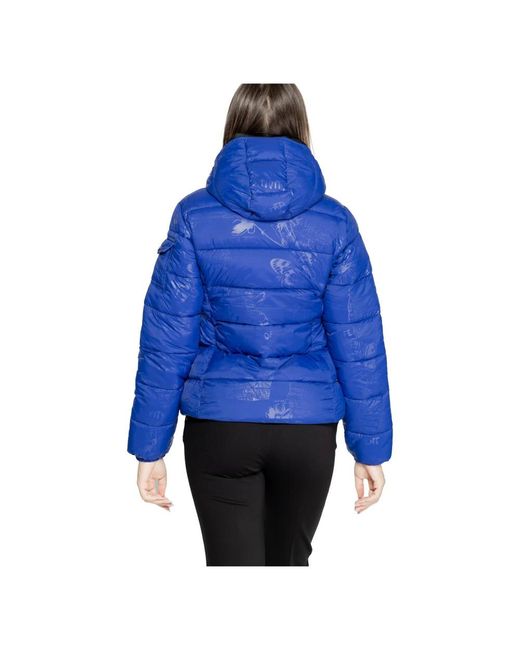 Desigual Winter Jackets in Blue Lyst