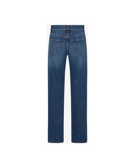 The Row Blue Straight Jeans for men