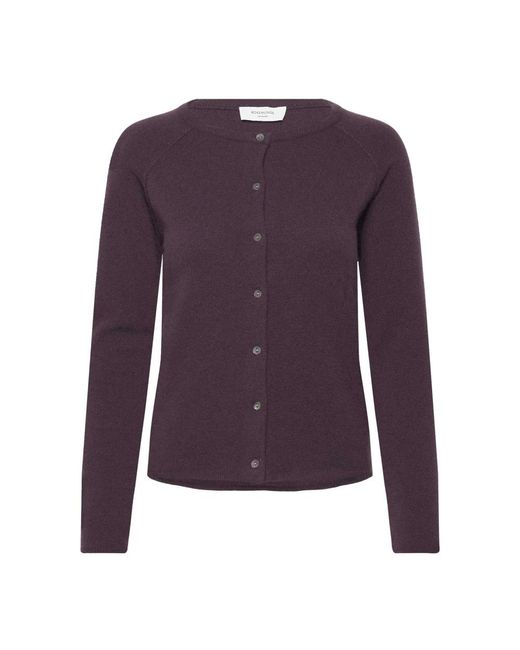 Cardigans Rosemunde de color Purple