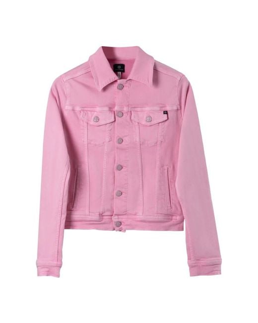 AG Jeans Pink Denim Jackets