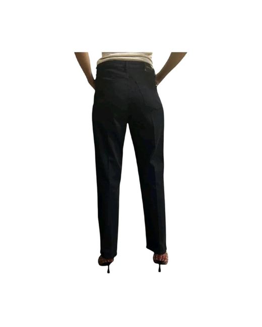 Kocca Jeans ,Zwart ,Zwarte 5-Pocket Broek in het Black