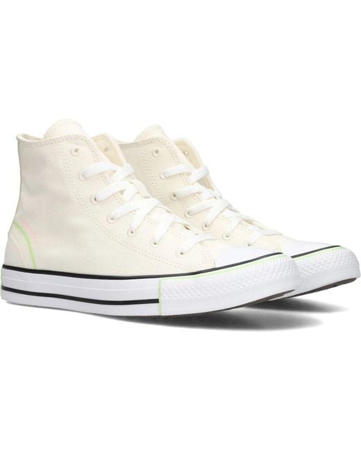 Converse White Color Pop Hohe Sneakers