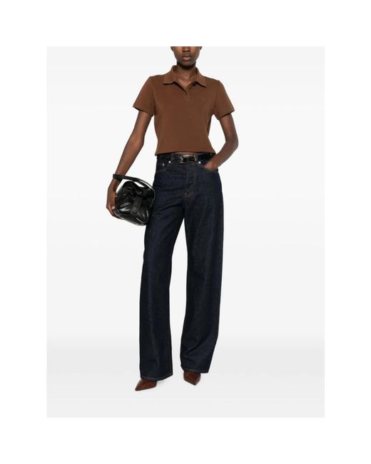 Polo Shirts Saint Laurent de color Brown