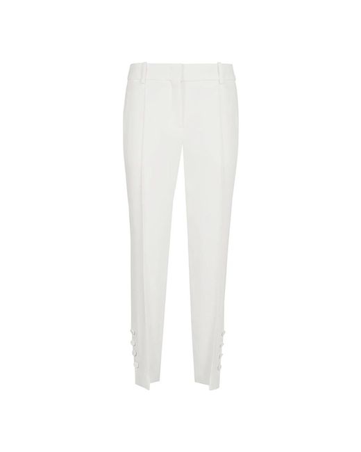 Straight trousers Ermanno Scervino de color White