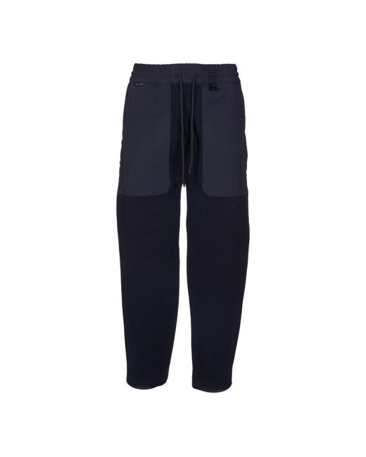 Moncler Blue Sweatpants for men