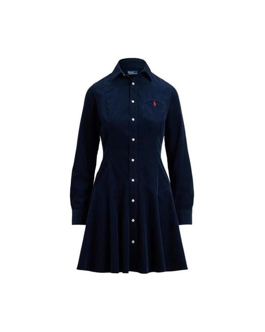 Polo Ralph Lauren Blue Shirt Dresses
