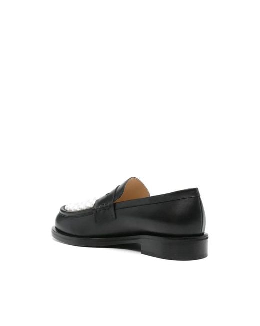 Mach & Mach Black Loafers