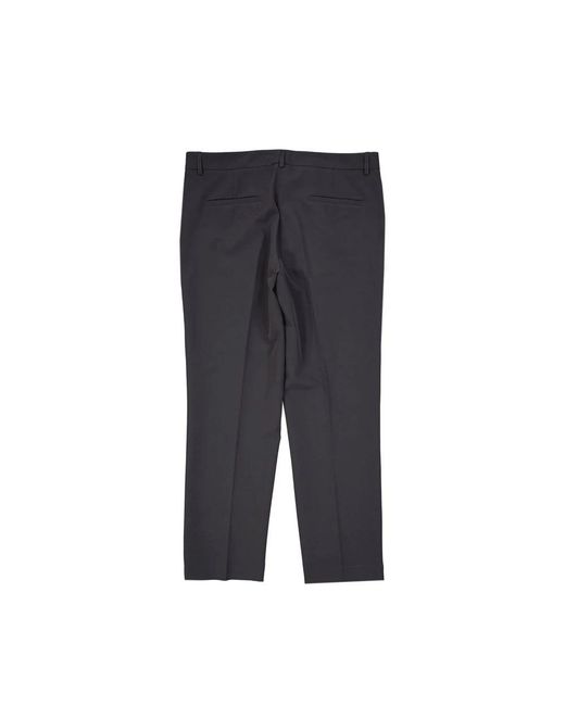 Blanca Vita Gray Straight Trousers