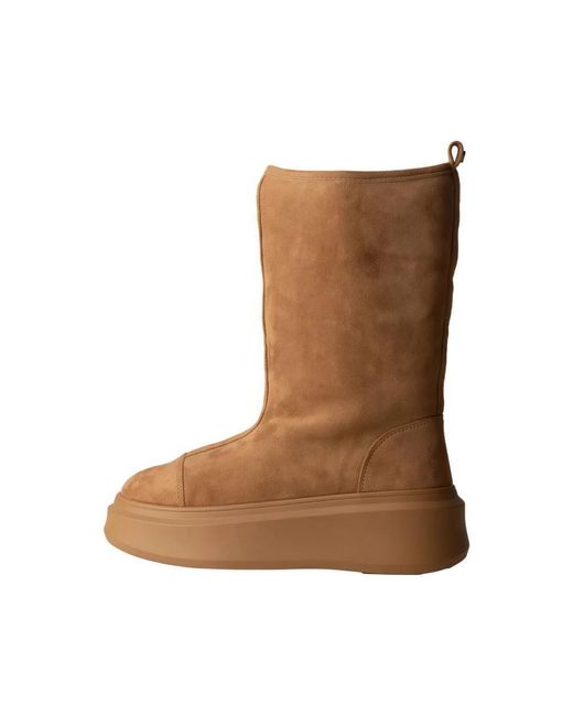 Twinset Brown Winter Boots