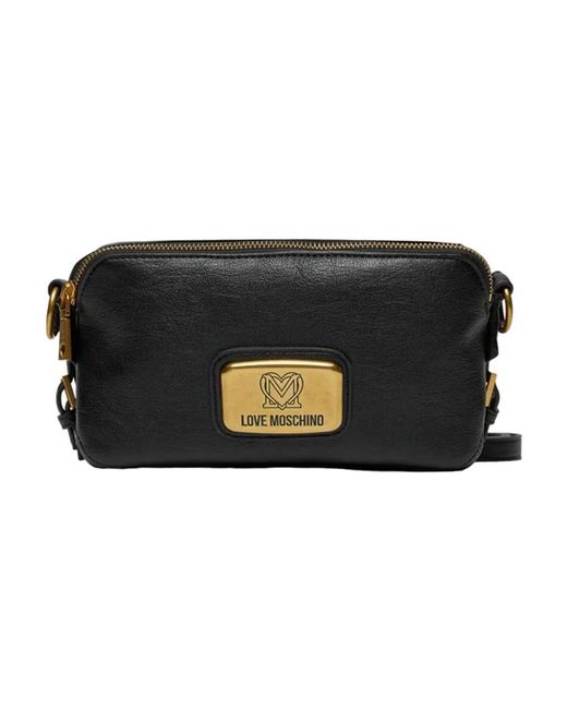 Shoulder Bags di Moschino in Black