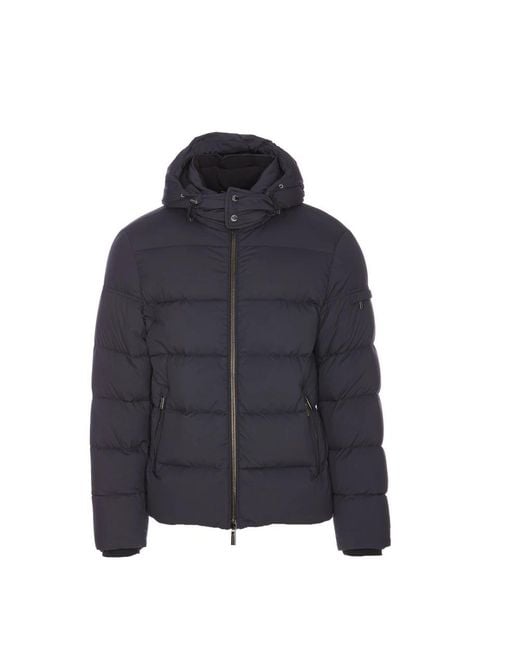 Moorer Blue Winter Jackets for men