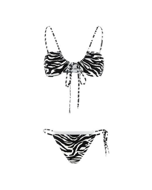 The Attico Black Bikinis