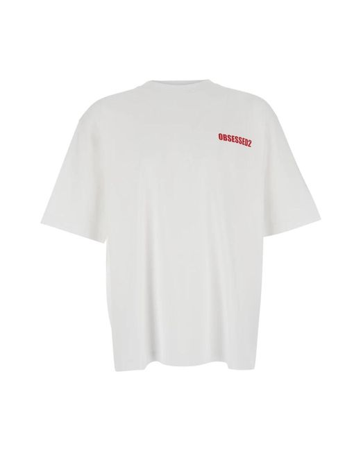 DSquared² T-Shirts in het White voor heren