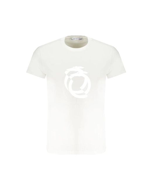 Trussardi White T-Shirts