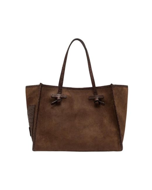 Gianni Chiarini Brown Shopping Bags
