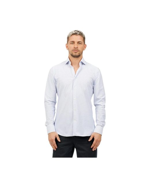 Casual Shirts di Caliban in White da Uomo