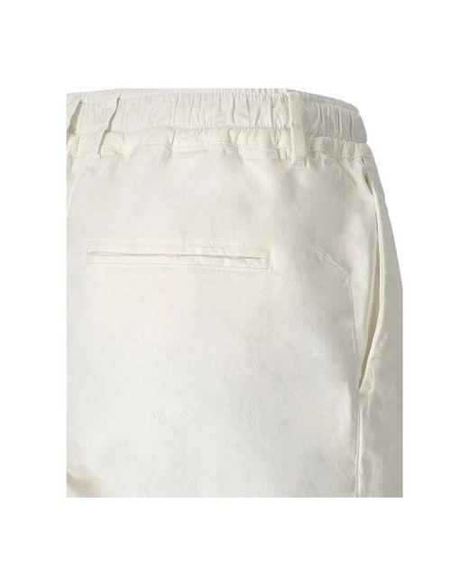 Trousers > slim-fit trousers Cruna en coloris White