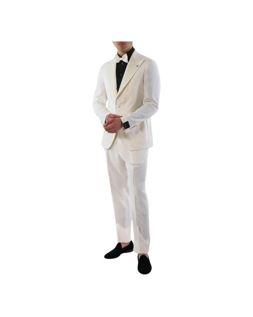 Tagliatore Single breasted suits in White für Herren