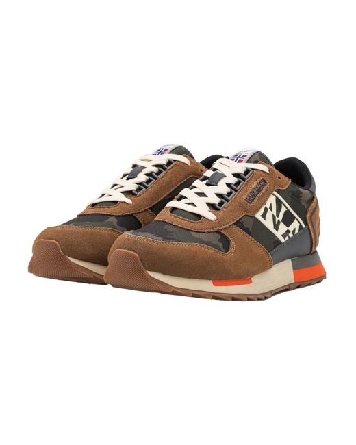 Napapijri Brown Sneakers for men