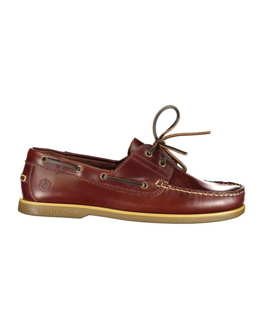Lumberjack Brown Boat Shoes for men