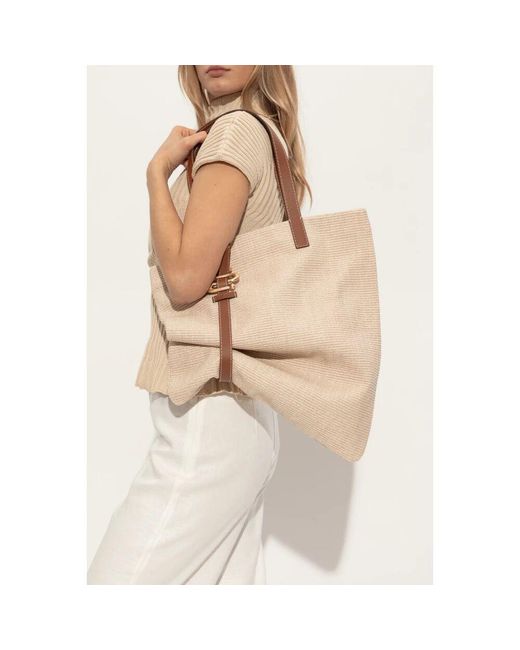 Cult Gaia Natural Tasche sandy typ shopper