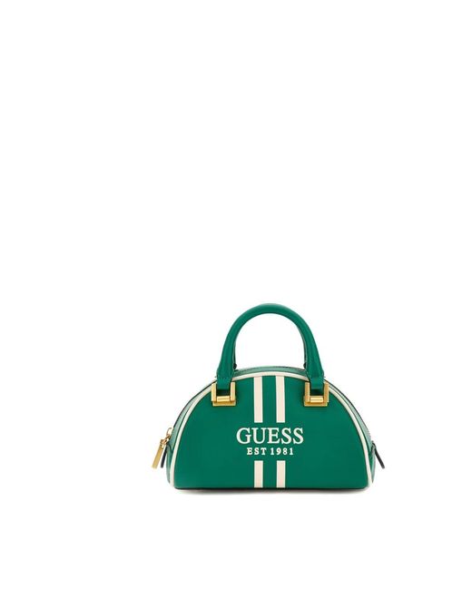Handbags Guess de color Green
