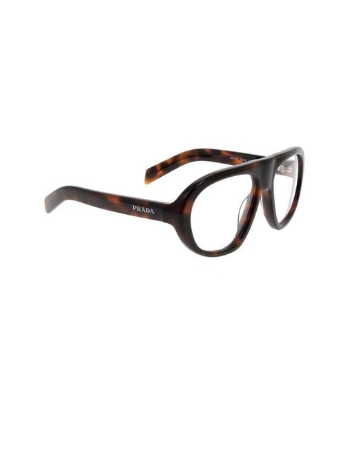 Glasses Prada de color Black