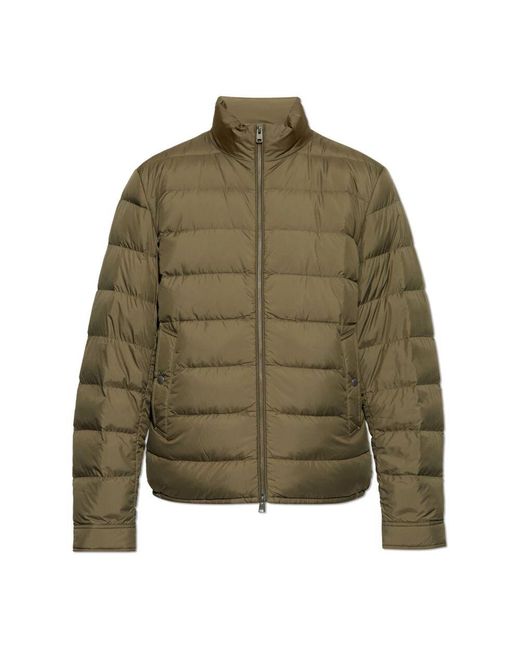 Woolrich Green Down Jackets for men