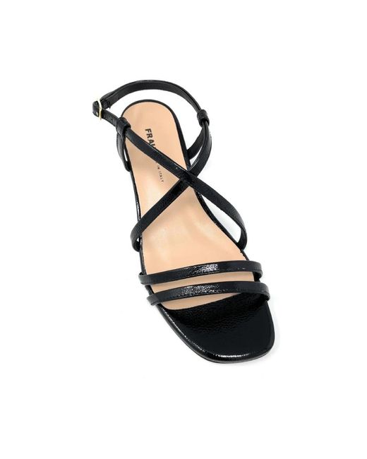 Shoes > sandals > high heel sandals Frau en coloris Black