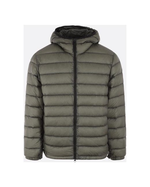 C P Company Black Winter Jackets for men