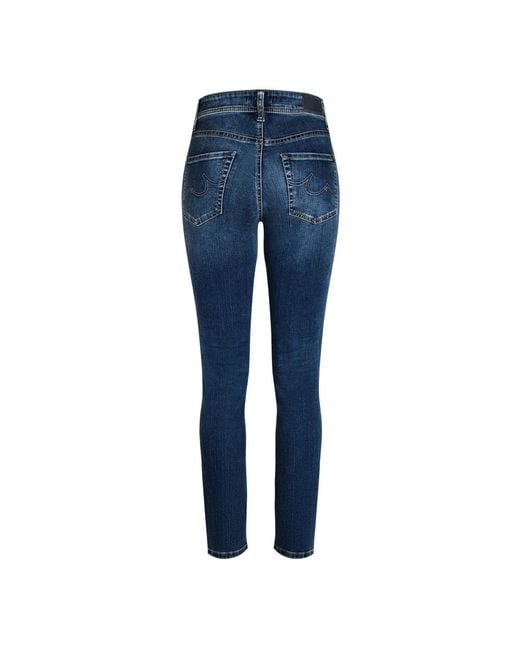 Cambio Blue Skinny Fit Jeans