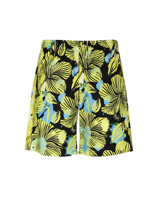 MSGM Green Casual Shorts for men