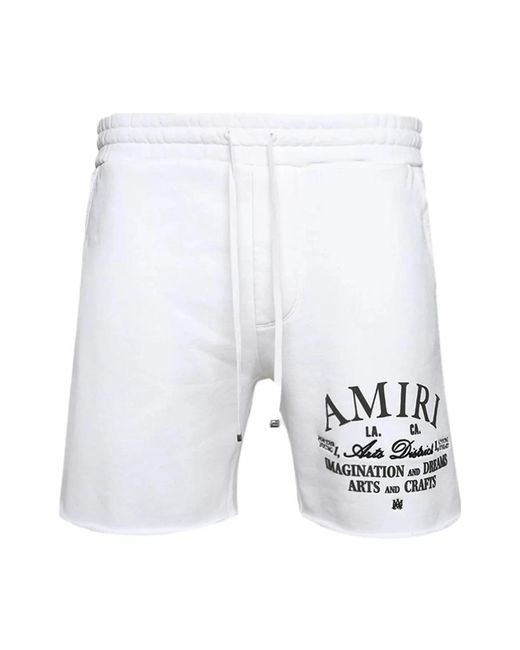 Amiri White Casual Shorts for men