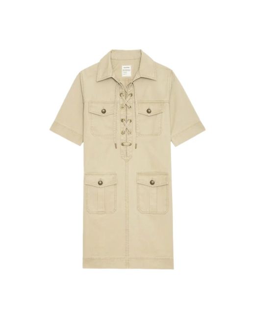 Zadig & Voltaire Natural Shirt Dresses