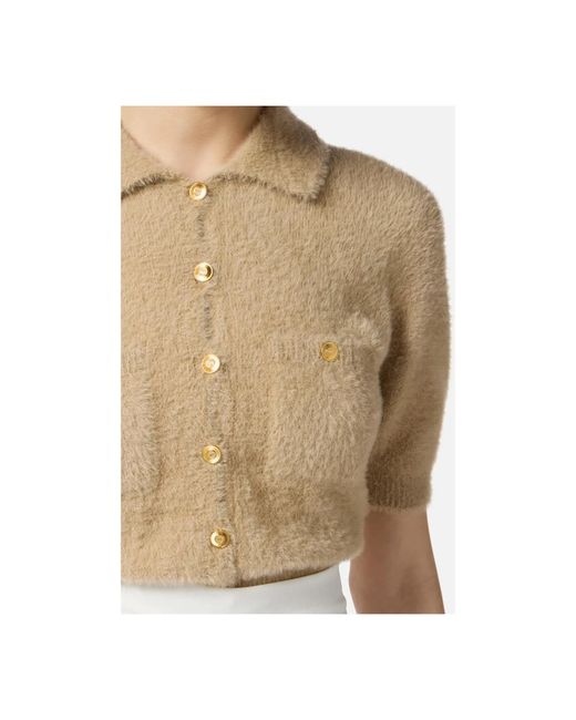 Elisabetta Franchi Cardigans in het Natural