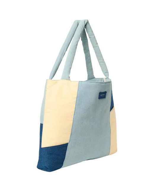 Studio Noos Patchwork Mom Bag in het Blue