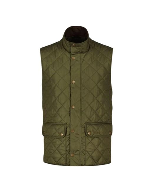 Barbour Green Vests for men