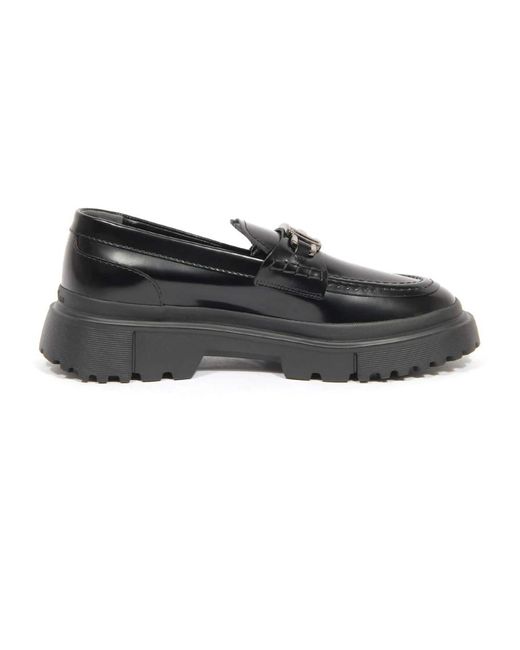 Hogan Loafers in het Black
