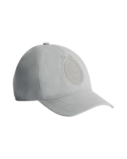 Dior Gray Médaillon D-Player Cap