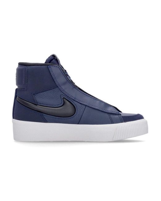 Nike High-Top Sneaker Mit Verdeckter Schnürung in Blue für Herren