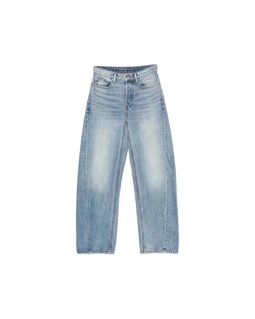 Alexander Wang Blue Loose Fit Jeans